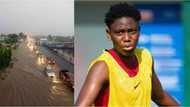 Oshoala claims she was told the rain in Lagos is more serious than most relationships in Nigeria, fans react