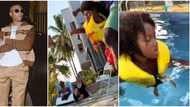 Wizkid spends quality time with Zion and baby mama, Jada Pollock (video)