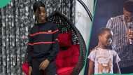 Wizkid's son Bolu raps in viral video, FC reacts: "Go watch Davido, u go know say Bolu better pass"