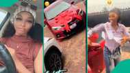 Hallelujah Challenge: Lady says God answered her prayer point as her man buys her car