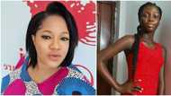 Actress Toyin Abraham twins with step-daughter in lovely photo