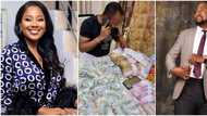 Ultimate Love star Kachi 'in trouble' for asking of Erica's bride price while displaying naira, dollar notes