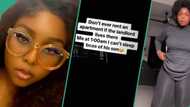Lady who has been unable to sleep in rented apartment posts video of midnight experience with landlord