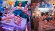 What kind of cake is this? Photos of ladies eating a 'human' cake go viral, cause 'commotion'