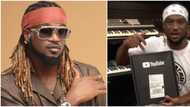 Fans congratulate singer Paul Okoye as he receives package from YouTube for 1m subscribers