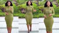 "Using her beauty to serve God": Lady dressed in tight gown preaches the gospel in sweet way, video goes viral