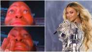 Nigerian man cries a river as he watches Beyoncé perform in Washington DC: "We're giving this one to Ghana"