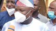 JUST IN: Photos of another ex-Lagos governor revalidating APC membership emerge
