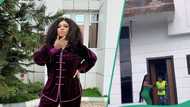 Evan Okoro 'loses it' as she celebrates new house after Delta Gov demolished old one: "Congrats"