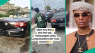 Man shares next plan after repurchasing Wizkid's first car, Volkswagen Jetta, displays receipt