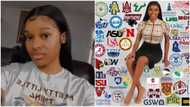 Young lady gets admissions into 50 American universities, stirs reactions