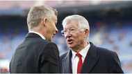 Manchester United legendary manager Sir Alex Ferguson reacts to Red Devils Premier League title challenge