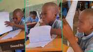 "He needs help": School boy with eyes defects tries to read in examination hall, video melts hearts