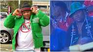 Ghana versus Nigeria game: Video shows socialite Cubana Chiefpriest looking downcast at stadium in Abuja