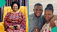 Tears flow as actress Peju Ogunmola loses only son, colleagues send condolences: "Dis is a big loss"