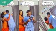 “Can't wait to spoil my man”: Young lady gifts boyfriend expensive phone, he proposes to her on the spot