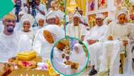 Video from Okoya's daughter's wedding emerges, billionaire Abdul Samad Rabiu prays for couple
