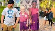 “He is now taller”: People gush over transformation video as Nigerian albino boy becomes handsome man