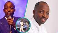 Dunsin Oyekan: Reactions trail scary moment man climbed on stage to drag gospel singer