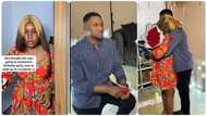 Lady goes out for birthday party, turns out hubby wants to finally propose, she agrees in video