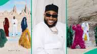 Trinity Guy recreates impressive cover for OBO's 5ive album, wows with creativity: "Love too much"