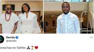 “Scammers busted”: Fans react as Davido, Ubi Franklin call out fake Twitter page impersonating Chioma