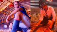 Young female farmer impresses social media with her energy as she works on farm, many hail her
