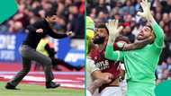 Arsenal manager Mikel Arteta praises referee's bravery after VAR ruling disallows West Ham goal, video