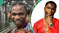 Speed Darlington erects a signboard with his pics in his village, declares search for wife