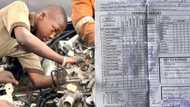 "Gave his teachers assignment": Exam result of young roadside mechanic abandoned by dad surfaces