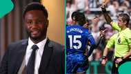 Mikel Obi sends message to Nicolas Jackson after red card incident