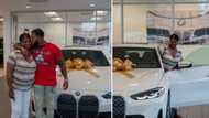 Thoughtful son surprises mom with brand new BMW, shares cute photos from the beautiful moment
