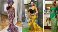 Asoebi fashion: 10 beautiful ladies slay in stunning wedding guest looks