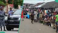 Edo guber: Benin Traders defy police order, engage in early morning transactions