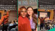 Nigerian lady who works as teacher in America celebrates as her student wins competition