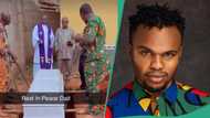 “I purposely missed his call”: Blogger Tosin Silverdam breaks down in tears as he loses father