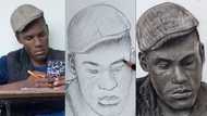 "This is top notch": Creative street artist draws a stranger with pencil within minutes, video goes viral