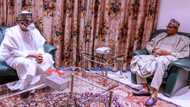 Yanzu Yanzu: Buhari ya karbi bakuncin Sanata Ahmad Lawan a fadar shugaban kasa