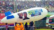 Just in: Buhari arrives Lagos for re-election campaign (photos, video)