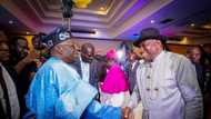 2023: This is who you should vote for - GEJ tells Nigerians after meeting Tinubu