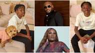 "Innocent Idibia Jnr": Singer 2baba and baby mama Pero jointly celebrate their son's 11th birthday, fans gush