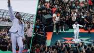 "Dis guy's evian plenty gan": Clip of auditorium filled with Oyinbos jamming as Oxlade performed trends