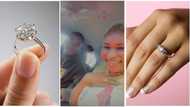 I go marry you: Pretty lady responds to her man's proposal in video, people say man went straight to the point