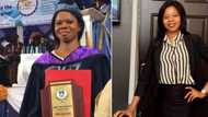 Meet Nigerian lady Enumah Nneka Karen who graduated as the best student with 4.9 CGPA in LASU