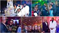 E-Money shares official photos from carnival-like 40th birthday, politicians, billionaires, celebs party hard