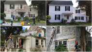 Kind neighbours rescue retired teacher from heavy govt fine, help to repaint her house into 'paradise'