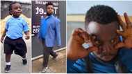 Netizens continue to speculate as Oga Sabinus finally comments on viral pics of little girl who walks like him