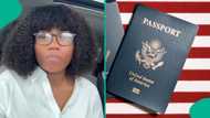 Lady who married Oyinbo man rejoices as she becomes citizen of America