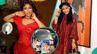 Tonto Dikeh: Fan Organises Free Buses in Abuja in Commemoration of Actress's Birthday, She Reacts