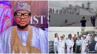 APC chieftain reveals position as China warships arrive Nigeria